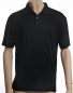 Preview: Poloshirt, Kurzarm, 100% Seide, Interlock, Schwarz, M