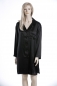 Preview: Nachthemd, Sleepshirt, 100% Seide, Schwarz, XL